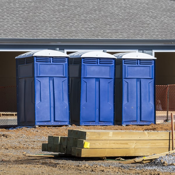 how do you dispose of waste after the portable restrooms have been emptied in Tamiment PA